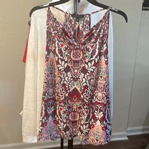 Banana Republic sleeveless.